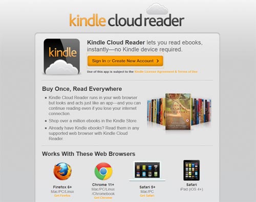 Kindle reader app for android